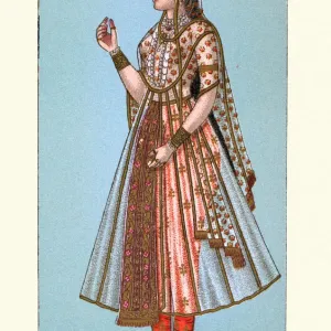 Indian woman of the court of the Mughal emperor Indian woman of the court of the Mughal emperor