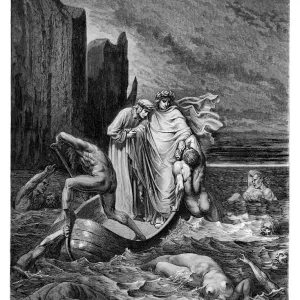 The inferno engraving