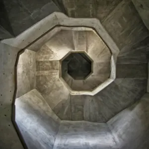 Inside of lighthouse Inside of lighthouse
