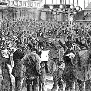 Inside The New York Stock Exchange 1873