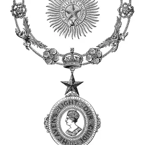 Print of Insignia of Knight Grand Commander Print of Insignia of Knight Grand Commander