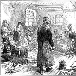 Insurgent hospital, Herzegovina 1876- The Illustrated London News