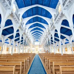 Interior of the church of Notre-Dame of Saint Honore d'Eylau, in the 16th arrondissement of Paris Interior of the church of Notre-Dame of Saint Honore d'Eylau, in the 16th arrondissement of Paris