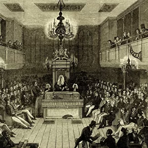 Interior of the House of Commons before 1834