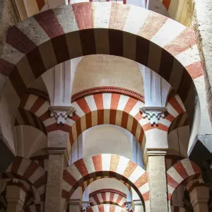 Interior of the Mezquita, or Mosque - Cathedral of CAordoba, Andalusia, Spain Interior of the Mezquita, or Mosque - Cathedral of CAordoba, Andalusia, Spain