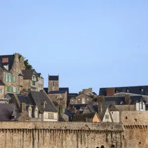Interior of Mont Saint-Michel, Normandy, France