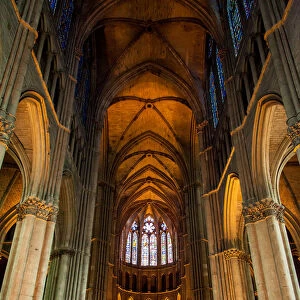 Interior of Notre-Dame de Reims, Reims Cathedral