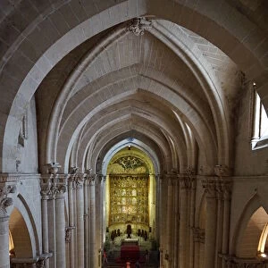Interior Old cathedral of Salamanca, Spain