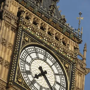 Big Ben Clock Face Print Big Ben Clock Face Print