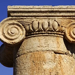 Ionic capital Leptis Magna Libya