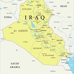 Iraq Reference Map