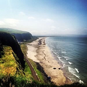 Irish coastline - Downhill beach