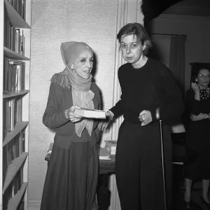 Isak Dinesen and Carson McCullers Print, 1959