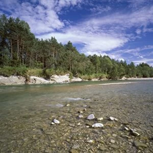 Isar River, Isar Wetlands, Pupplinger Au, Wolfratshausen, Upper Bavaria, Bavaria, Germany, Europe