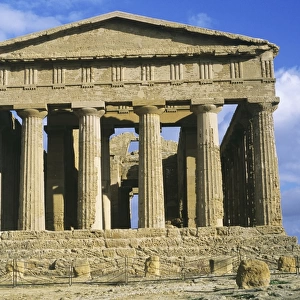 Italy, Sicily, Agrigento, Temple of Concord