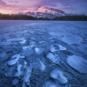 Two Jack Lake Sunrise Two Jack Lake Sunrise