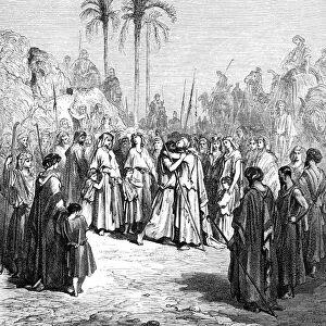 Jacob and Esau meet again