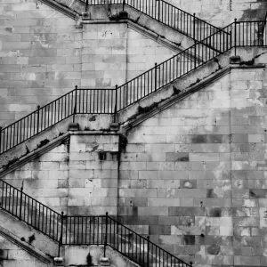 Jacobs Ladder Print: A 1754 Ramsgate Harbour Access Staircase Jacobs Ladder Print: A 1754 Ramsgate Harbour Access Staircase