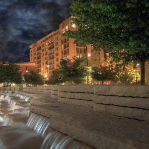 Jamison Square Fountain in Pearl District