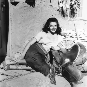 Jane Russell Film Still from "The Outlaw" Jane Russell Film Still from "The Outlaw"