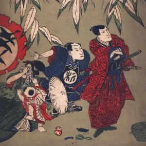 Japanese Art Print - The Forty Seven Ronin Japanese Art Print - The Forty Seven Ronin