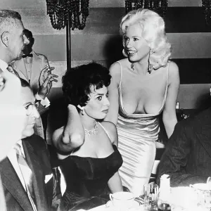 Jayne Mansfield, Sophia Loren