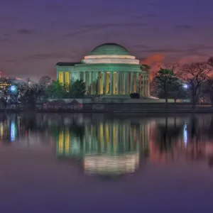 Jefferson Memorial HDR Print Jefferson Memorial HDR Print