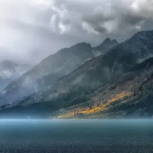 Jenny Lake Sun Rays Grand Teton National Park Jenny Lake Sun Rays Grand Teton National Park