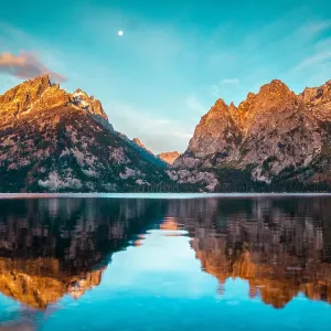 Jenny Lake Sunrise USA Travel Print Jenny Lake Sunrise USA Travel Print