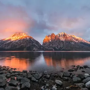 Jenny Lake Sunrise Jenny Lake Sunrise