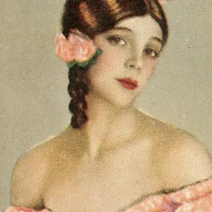 Jessie Matthews Print, 1935 Gallaher Cigarette Card