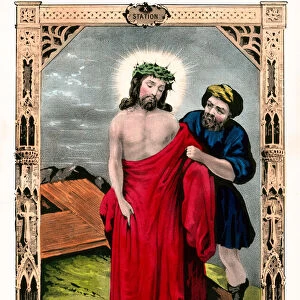 Jesus Christ is Stripped of His Clothes