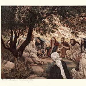 Jesus Christs exhortation to the twelve Apostles