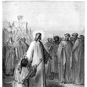 Jesus healing the possessed man