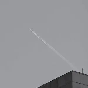Jet Over Building Jet Over Building