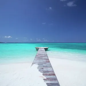 Maldives Jetty Print Maldives Jetty Print