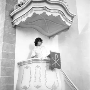 Jim Morrison Of The Doors Visits A Church In Germany Jim Morrison Of The Doors Visits A Church In Germany