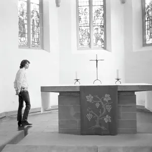 Jim Morrison Of The Doors Visits A Church In Germany Jim Morrison Of The Doors Visits A Church In Germany