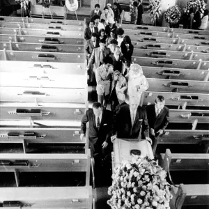Jimi Hendrix Funeral Procession