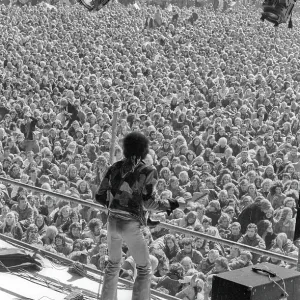 Jimi Hendrix Plays His Last Concert