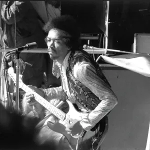 Jimi Hendrix Plays His Last Concert