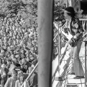 Jimi Hendrix Plays His Last Concert