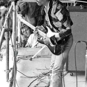 Jimi Hendrix Plays His Last Concert