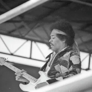 Jimi Plays His Last Concert