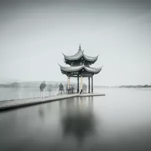 Jixian Pavilion of Hangzhou West Lake