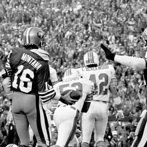 Joe Montana Touchdown at Super Bowl XIX