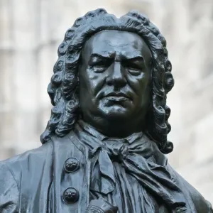 Leipzig Johann Sebastian Bach Bronze Print Leipzig Johann Sebastian Bach Bronze Print