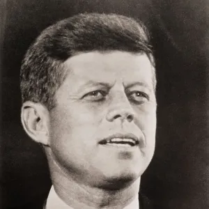 Moments of Influence: Historic Leaders in Focus Collection: John F. Kennedy