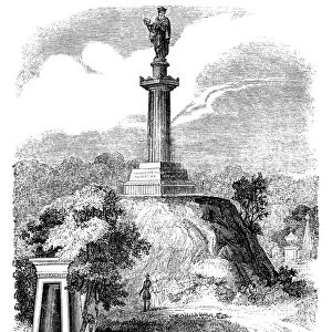 John Knoxs Monument (1840 engraving)