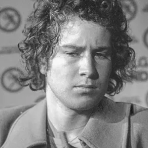 John McEnroe At A Press Conference John McEnroe At A Press Conference